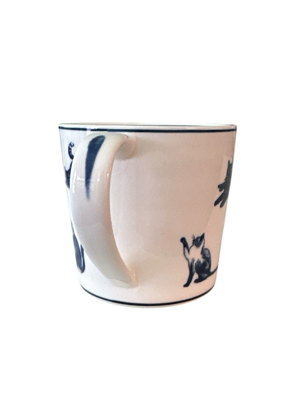 Anthropologie Molly Hatch Stoneware Cat Mom Coffee Tea Mug Cup Gifts New - Picture 3 of 8
